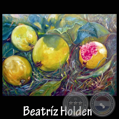 GUAYABAS, 2009 - Óleo de BEATRÍZ HOLDEN